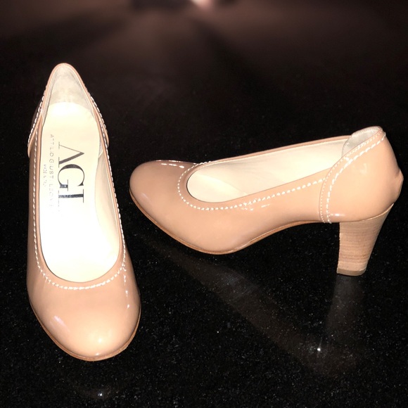 Attilio Giusti Leombruni Nude Pumps - Picture 1 of 6
